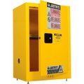 Justrite Justrite Flammable Liquid Cabinet, 12 Gallon, Manual Single Door Vertical Storage 891200